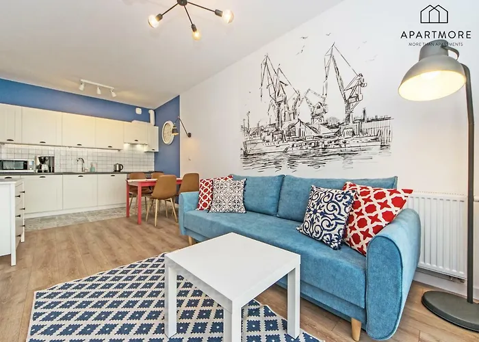 Апартаменты City Center - Lakowa I Kamienna Grobla Apartments By Apartmore Гданьск